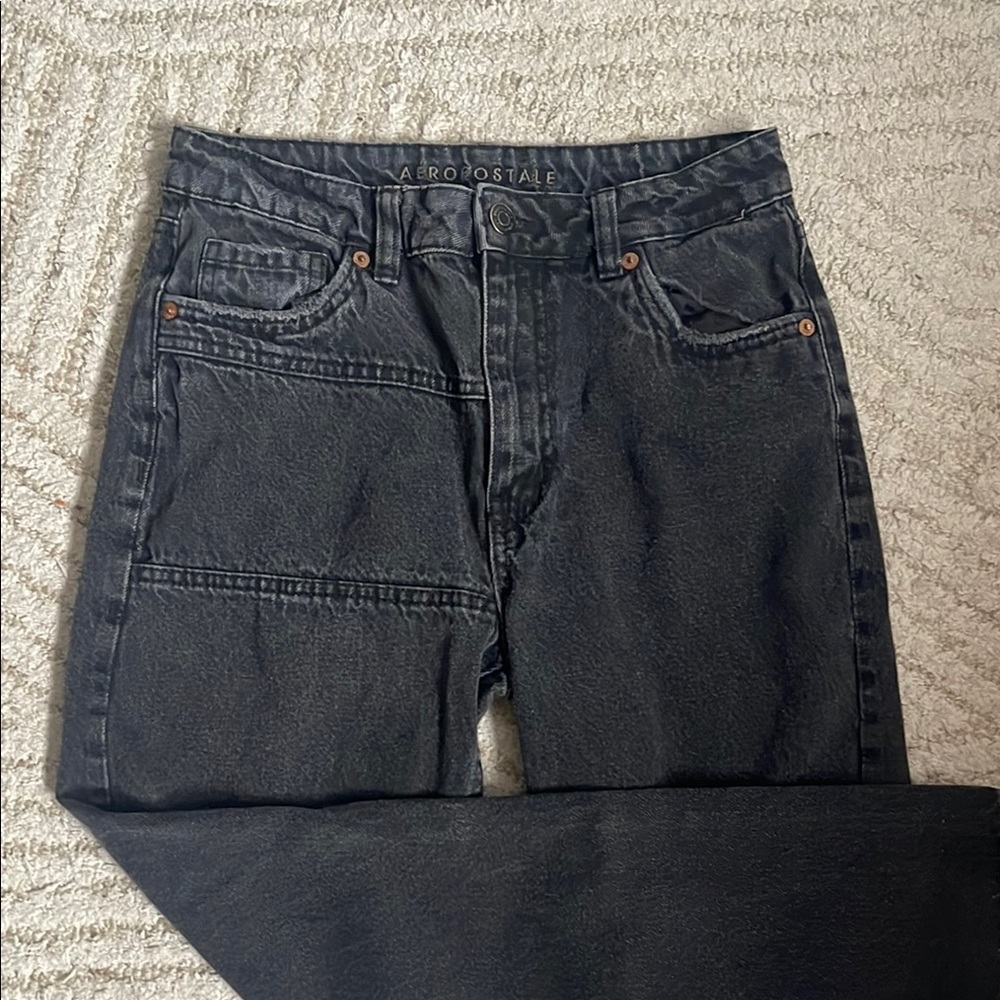 Aeropostale Black Relaxed Jeans Classic Style